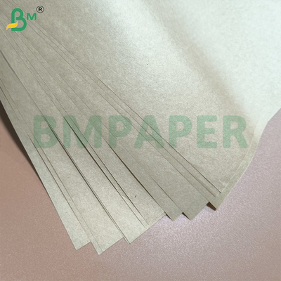 35grs سفید و قهوه ای MG Kraft Paper Roll 60 سانتی متر در یک طرف درخشان