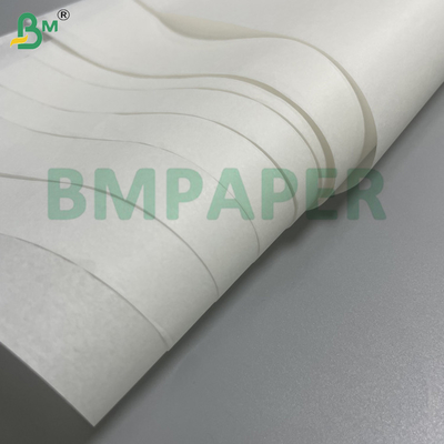 45g 50g Kit7 Kit8 ایمنی مواد غذایی کاغذ مقاوم به چربی بدون PFAS برای بسته بندی غذاهای سرخ شده