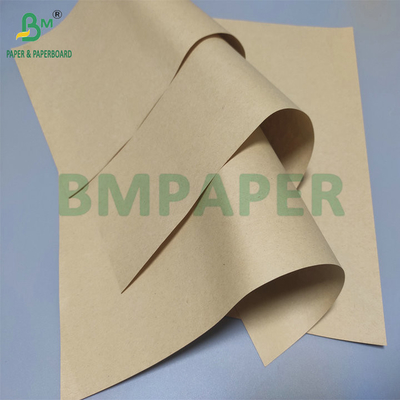 پالپ چوبی با قدرت بالا 60g 80g رول کاغذ قهوه ای برای کیسه های کاغذی