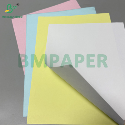 60 گرم کاغذ غیر کربن CB سفید CFB سبز CF آبی 57x87cm 70x100cm Reams