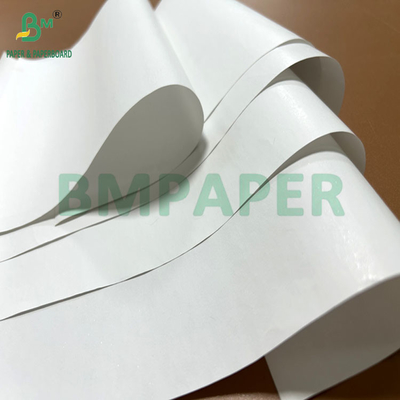 عرض رول 440mm 450mm 48gram 55gram کاغذ حرارتی سفید برای چاپگرهای POS