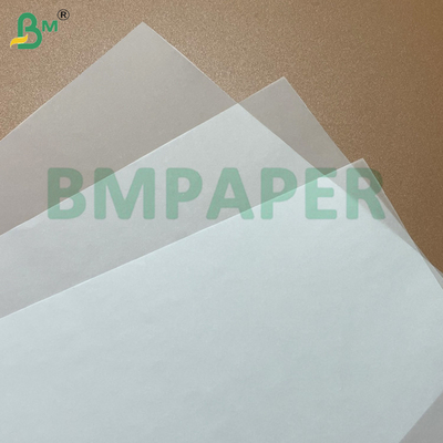 83gsm 92gsm مقاوم به جوهر شفاف وزن سبک ورق ردیابی الگوی برای نقشه پرداز CAD