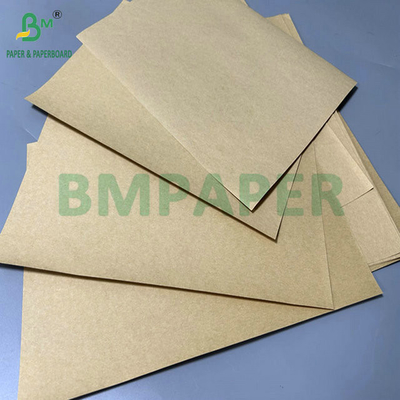 100gr 120gr کاغذ کرافت قهوه ای دو طرفه قابل چاپ برای کیسه پاکت 80cm 90cm رول