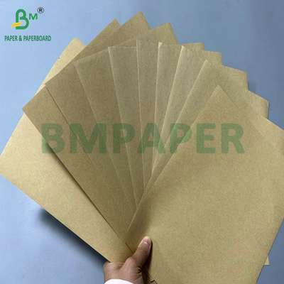 100gr 120gr کاغذ کرافت قهوه ای دو طرفه قابل چاپ برای کیسه پاکت 80cm 90cm رول