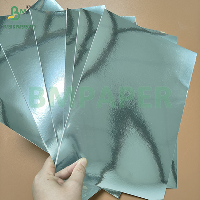 300gsm 425gsm PET نقره پوشانده گلیسی بسته بندی کاغذی برای جعبه خمیر دندان