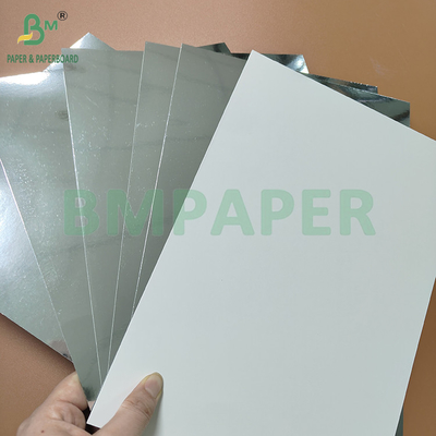 300gsm 425gsm PET نقره پوشانده گلیسی بسته بندی کاغذی برای جعبه خمیر دندان