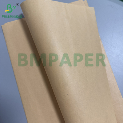 40 گرم کاغذ کرافت قهوه ای 100٪ کاغذ فیبر بامبو 787 X 1092mm