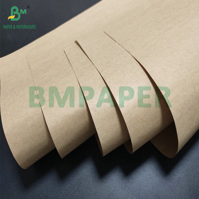 600mm Jumbo Roll 60gsm 70gsm کاغذ کرافت قهوه ای برای ساخت کیسه