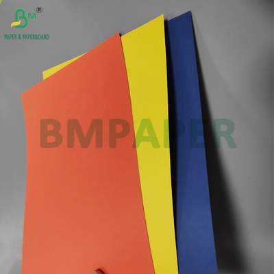 80 گرام 110 گرام رنگ بدون پوشش برستول کاغذی برای صنایع دستی مدرسه 61 x 86 سانتی متر