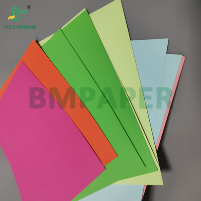 80 گرام 110 گرام رنگ بدون پوشش برستول کاغذی برای صنایع دستی مدرسه 61 x 86 سانتی متر