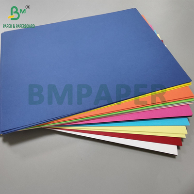 80 گرام 110 گرام رنگ بدون پوشش برستول کاغذی برای صنایع دستی مدرسه 61 x 86 سانتی متر