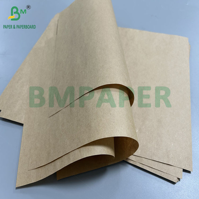 70 گرم 80 گرم کاغذ کرافت قهوه ای رنگ برای کیسه های بسته بندی مواد غذایی 700mm 800mm