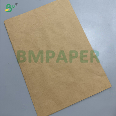 75 گرام کاغذ کرافت قهوه ای با کشش بالا برای کاغذ طناب ها دستگیره های کیسه 400 - 1600 میلی متر رول
