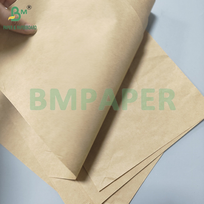 75gm کاغذ کرافت قهوه ای با مقاومت کششی بالا برای ساخت طناب کیسه کاغذی