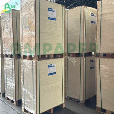 120g 140g 170g انعطاف پذیری ضد آب کاغذ کرافت کششی با قدرت بالا برای کیسه خرید کیسه برنج