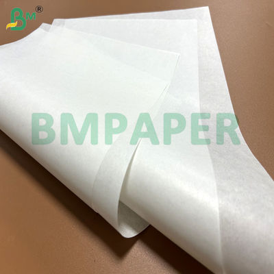 40 گرام 45 گرام کاغذ پاک کننده کرفت سفید برای بسته بندی ساندویچ 18x18