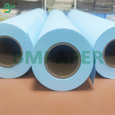 رول های کاغذ نقشه آبی 80 گرمی دو رو برای نقشه کشی مهندسی