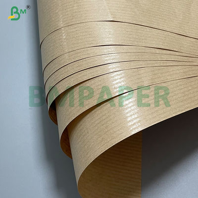 60gm پوشش محافظ انعطاف پذیر کاغذ کرافت در رول