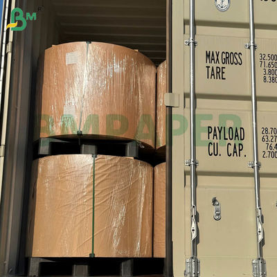 65gsm White Release Liner Paper Roll Silicone Coated One Side For Non-Stick Sticker