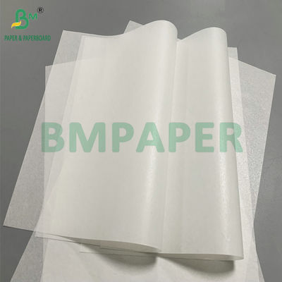 35gsm 40gsm کاغذ سفید سیلیکون پرچمدار بدون چسب