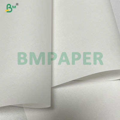 38gsm 40gsm کاغذ پوشش شیشه ای ضد خراش سفید در رول