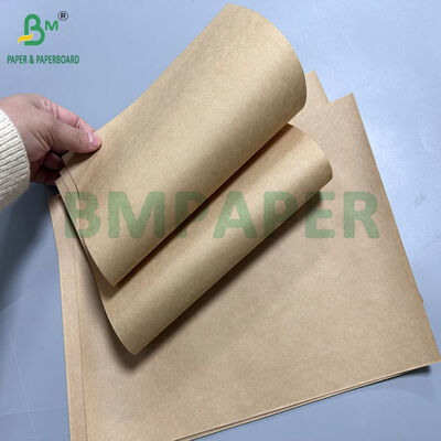 70 گرام 80 گرام کوله کاغذی طبیعی برای کیسه های خرید 26 x 34 اینچ