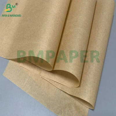 30gsm 40gsm قهوه ای شیشه کاغذ متقاطع شیشه جدا کننده کاغذ جامبو رول