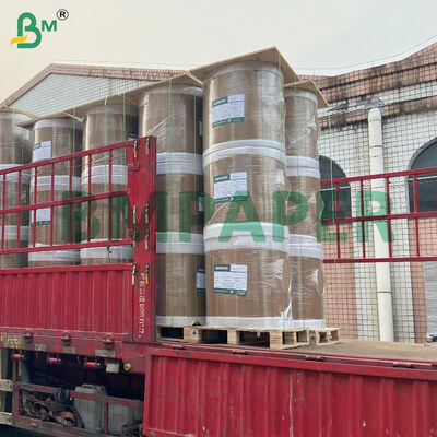 موشک پوشانده شده درخشان کاغذهای رشد انگو کاغذ سیاه پشت مواد 56gsm