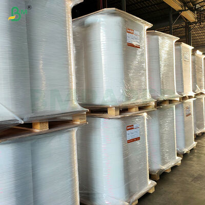 کاغذ بسته‌بندی نی نوشیدنی سفید مقاوم در برابر رطوبت FDA به صورت رول