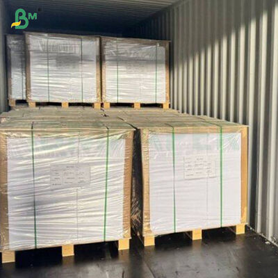 کاغذ سفید فوق‌العاده 70 گرمی با چسبندگی جوهر و مقاومت در برابر رطوبت برای برچسب‌های قوطی مواد غذایی 32*47 سانتی‌متر در ورق