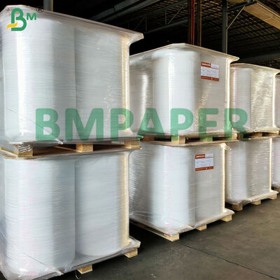 رول کاغذ پایه بسته سیگار 25 گرمی کاغذ سیگار سفید