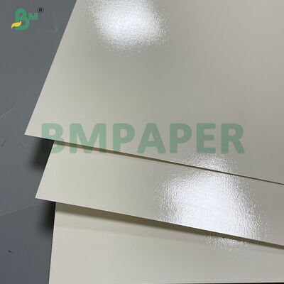 315 گرم + 15 گرم مقوای PET سفید روکش‌دار گرید غذایی برای بشقاب غذا