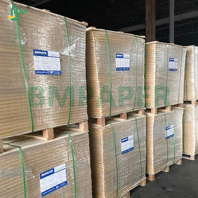 250 گرم + 10 گرم مقوای کاغذی قهوه‌ای 2S PE برای ظروف آماده‌سازی غذا