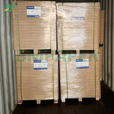 کاغذ کرافت قهوه‌ای ۳۰۰ گرمی با پوشش دو طرفه PE ضد چربی