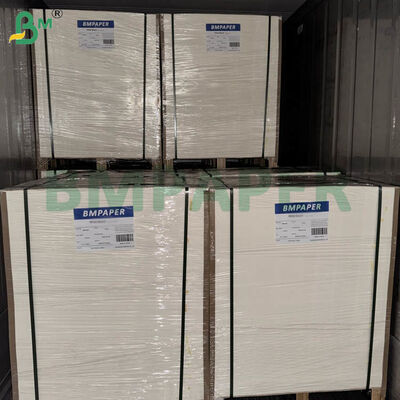 کاغذ کیسه Kraft سفید 120gm و 170gm - مقاومت بالا در برابر کشش و ترک برای چاپ فلیکسو / آفست