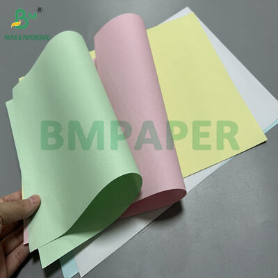 ۷۶ گرم ۸۰ گرم ۸٫۵ اینچ × ۱۱ اینچ کاغذ کپی بدون کربن برای قرارداد تجاری