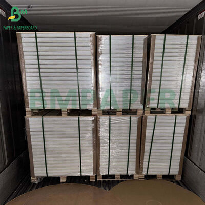 کاغذ بسته بندی تاول سفید C1S 250 گرمی 270 گرمی برای بسته بندی خرده فروشی 70 × 100 سانتی متر