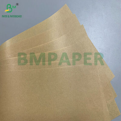 مواد غذایی درجه تماس مستقیم امن 30gsm 40gsm قهوه ای MG کاغذ کرافت برای کیسه های کاغذی بسته بندی مواد غذایی
