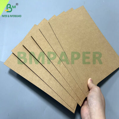 100 گرام 120 گرام پالپ باکره رنگ قهوه ای کاغذ دستکاری به کیسه های غذایی