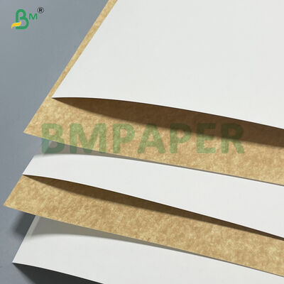 100٪ پالپ چوبی 280gsm 300gsm کارت کاغذ کرفت پوشش سفید برای ظروف مواد غذایی