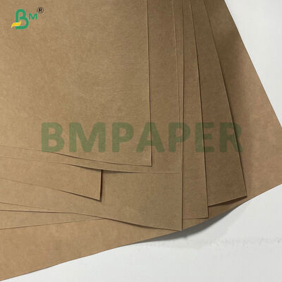 100٪ پالپ چوبی ناب 75gsm 80gsm 85gsm کاغذ کرفت قهوه ای برای ساخت کیسه های کاغذی