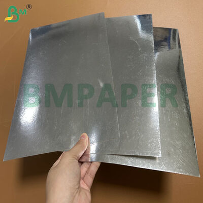 230gsm یک طرف پوشش داده شده برای نقره فلزی برای بسته بندی آرایشی جعبه SRA1 اندازه
