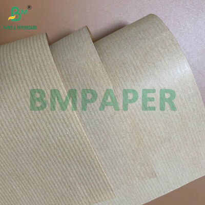 38gsm 40gsm MG Kraft Ribbed Paper Brown In Roll برای کیسه های هدیه و کیسه های حمل