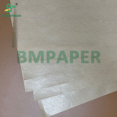 38gsm 40gsm MG Kraft Ribbed Paper Brown In Roll برای کیسه های هدیه و کیسه های حمل