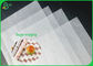 Grease Proof 29g 30g C1S Hamburger Wrapping Paper with Certified FDA