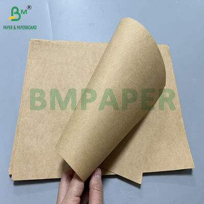 70gsm 80gsm 340mm 450mm High Tensile Strength Brown Kraft Paper For Paper Bag