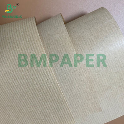 دوام بالا 40GSM 60GSM کاغذ کرافت قهوه ای طبیعی