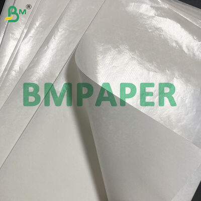 50gm کاغذ بسته بندی ظرفیتی 40g + 9g ورق های کاغذ کرفت سفید پلی پوشش