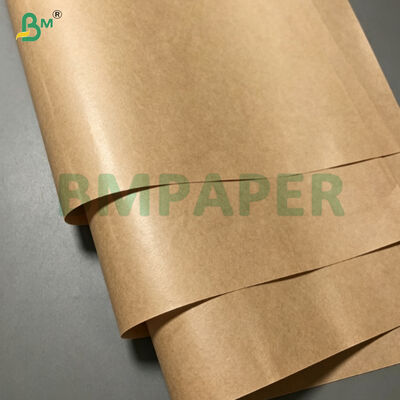 مواد غذایی امن پولی پوشش Kraft 40gsm پایه +9gsm PE فیلم ظرفشویی کاغذ بسته بندی