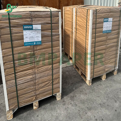 250gsm 270gsm Kraft Paper With Single-side PE coating 15gsm For Lunch Box 70 x 100cm